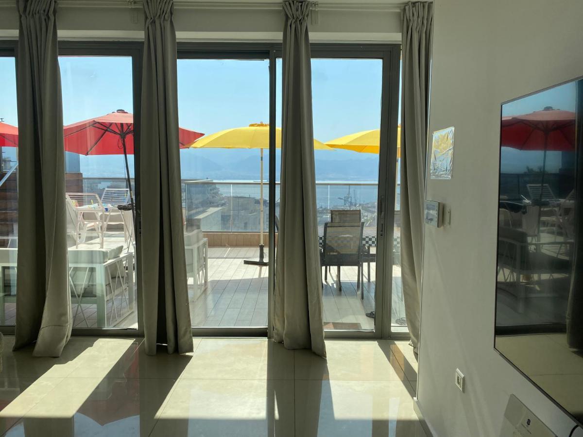 Апартаменти Stunning Penthouse With Sea Views And Private Heated Pool Ейлат Екстер'єр фото